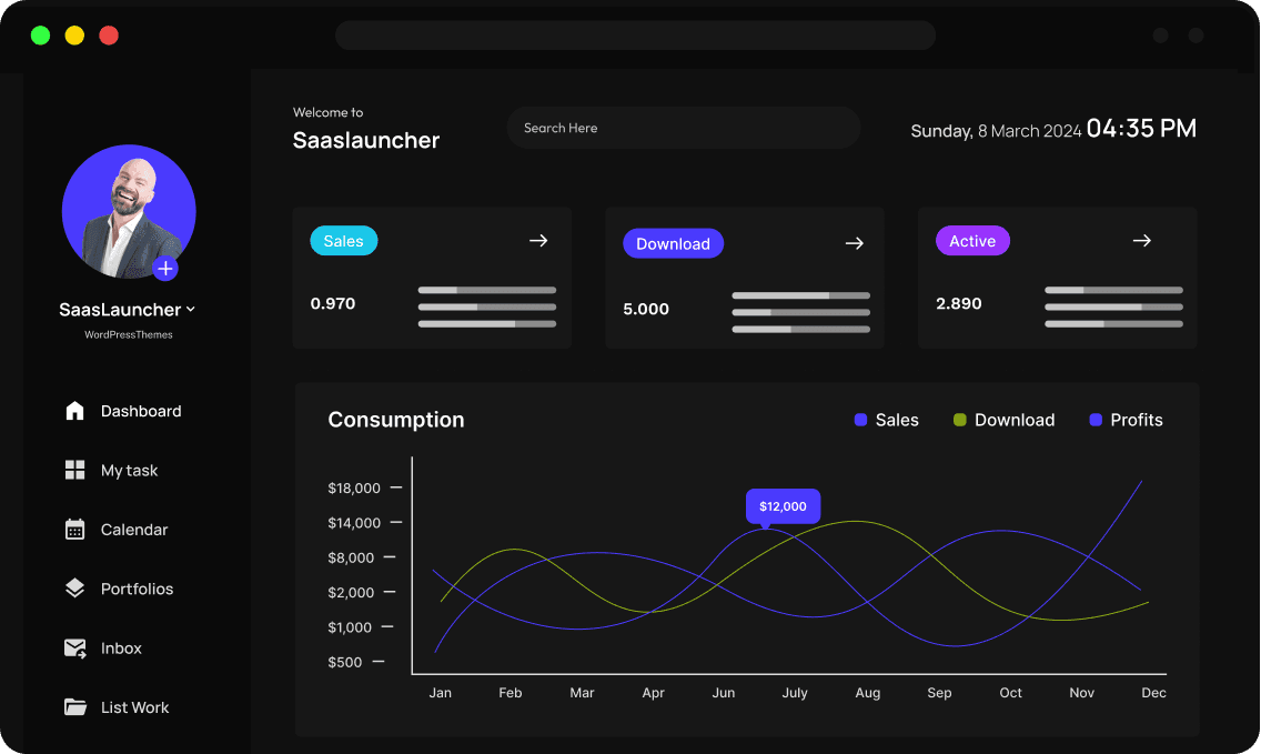 Dashboard Preview